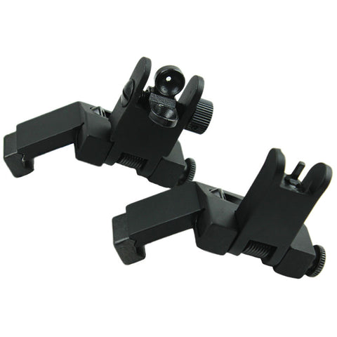 Mil Spec Flip Up 45 degree Iron Rear/Front Sight Mount Set FR04