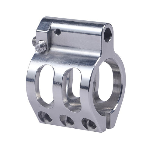 Gas Block Stainless Adjustable Clamp-On 0.75"Low Profile Steel