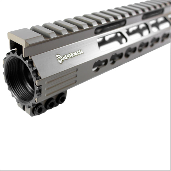 12" Cerakote Elite Flat Dark Earth Coating - Ultra Light Keymod Shark Series Free Float Handguard