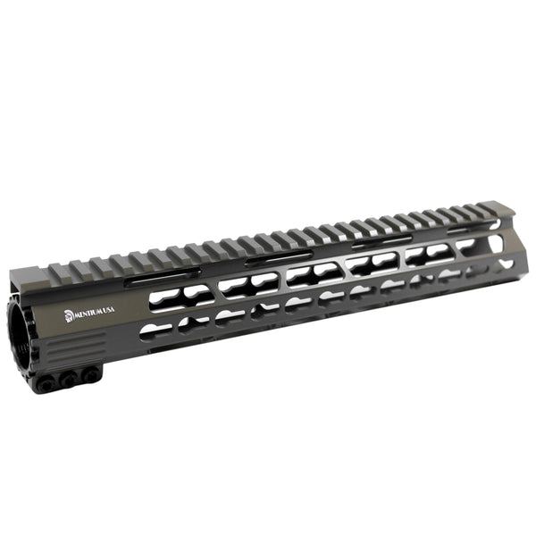 12" Cerakote Elite Flat Dark Earth Coating - Ultra Light Keymod Shark Series Free Float Handguard