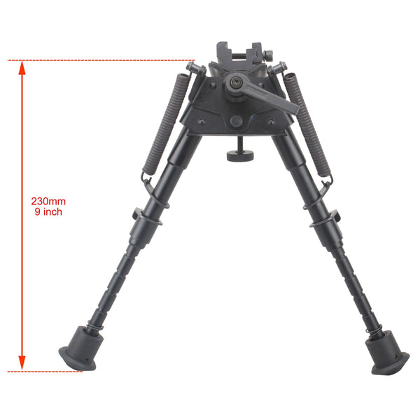 Harris Style Swivels Bipod 6-9''-SCBPS-04