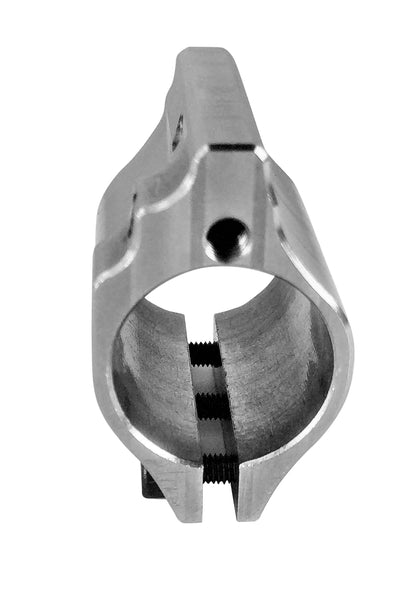 Gas Block Stainless Adjustable Clamp-On 0.75"Low Profile Steel