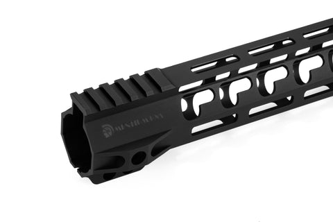 17" Alpha One AR-15 M-Lok Free Float Rail Handguard-HGML03