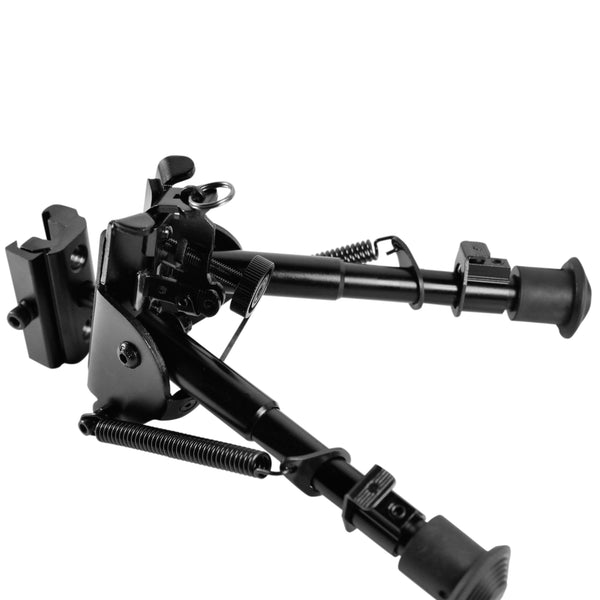 Adjustable Spring Return Picatinny & Swivel Tactical Bipod V1