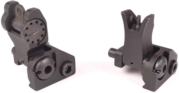 Mil Spec Micro Flip Up Backup Sights Mount Set - FR18