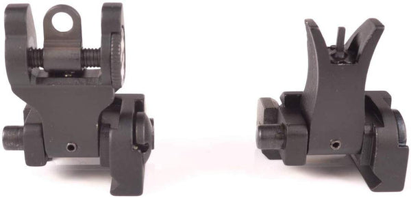 Mil Spec Micro Flip Up Backup Sights Mount Set - FR18