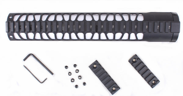 12" Super Light Keymod Free Float Handguard L223