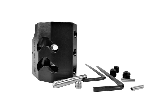 Gas Block-Phantom Steel Low Profile 0.75" Adjustable