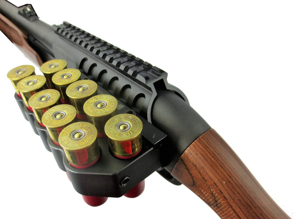 Remington Shotgun 870 1100 1187 Mount & Side Saddle Shotshell Carrier