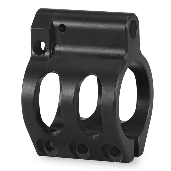 Gas Block Adjustable Clamp-On 0.75"Low Profile Steel