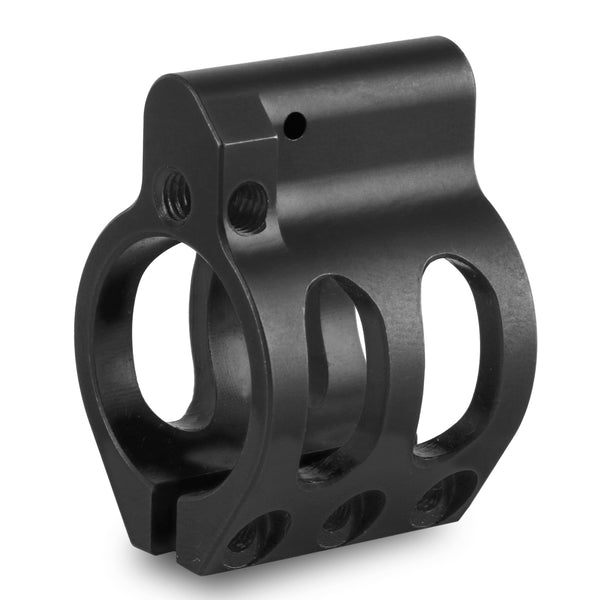 Gas Block Adjustable Clamp-On 0.75"Low Profile Steel