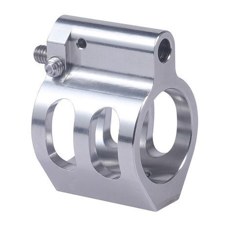 Gas Block 0.75"Low Profile Stainless Steel Adjustable