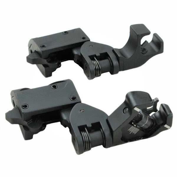 45° Canted Front and Rear Combat Sights with Integrated Sighting System- FR12