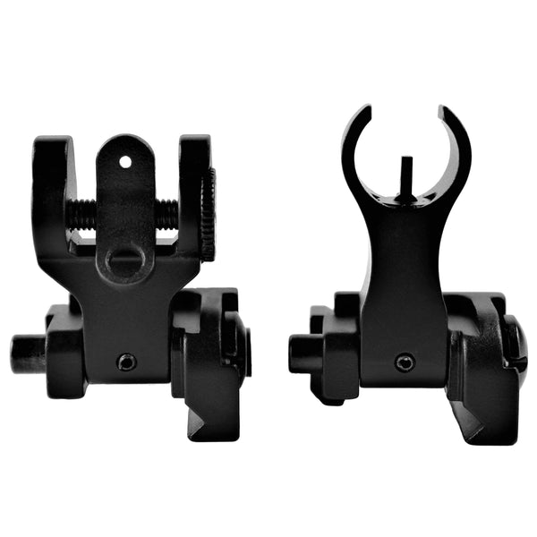 Mil Spec Flip Up Iron Rear/Front Sight Mount Set FR19