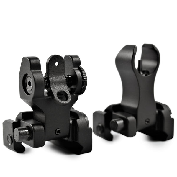 Mil Spec Flip Up Iron Rear/Front Sight Mount Set FR19