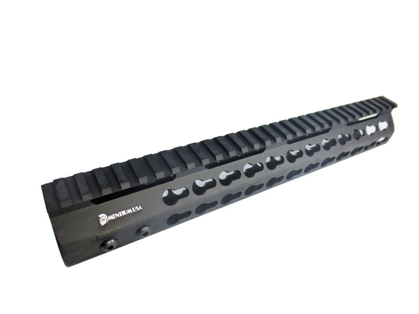 12" Slim Keymod Free Float Handguard,with Steel Nut